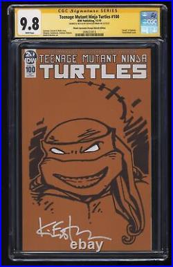 Teenage Mutant Ninja Turtles (2011) #100 CGC NM/M 9.8 SS Eastman IDW Publishing