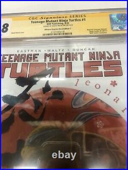Teenage Mutant Ninja Turtles (2023) # 1 (CGC 9.8 SS) Signed Mack Census = 5