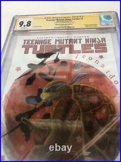 Teenage Mutant Ninja Turtles (2023) # 1 (CGC 9.8 SS) Signed Mack Census = 5