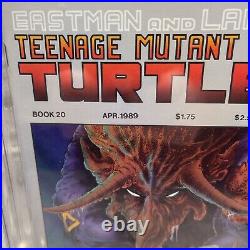 Teenage Mutant Ninja Turtles #20? CGC 9.8? White Pages (Mirage 1989)
