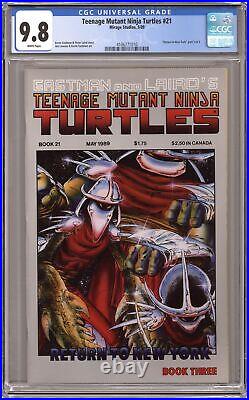 Teenage Mutant Ninja Turtles #21 CGC 9.8 1989 4106771010