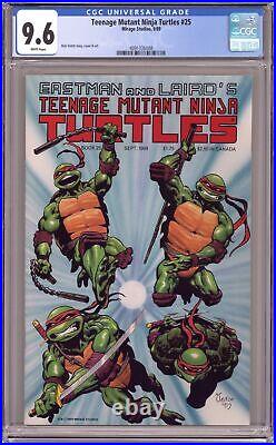 Teenage Mutant Ninja Turtles #25 CGC 9.6 1989 4091336008