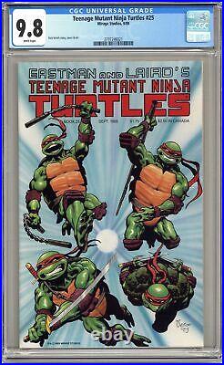 Teenage Mutant Ninja Turtles #25 CGC 9.8 1989 3797248021