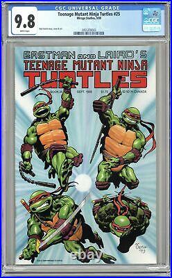 Teenage Mutant Ninja Turtles #25 CGC 9.8 1989 3955358003