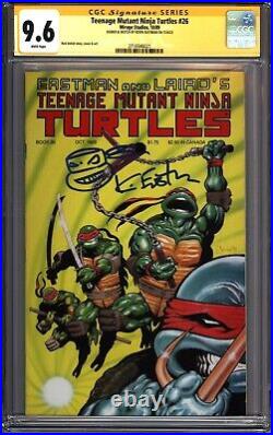 Teenage Mutant Ninja Turtles #26 CGC 9.6 S + S EASTMAN! (2716946021)