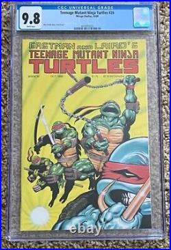 Teenage Mutant Ninja Turtles #26 CGC 9.8 NM+ TMNT (Mirage 1989)