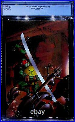 Teenage Mutant Ninja Turtles #2 1986 Mirage Studios Third Printing CGC 9.6