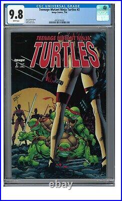 Teenage Mutant Ninja Turtles #2 (1996) Image Comics Erik Larsen CGC 9.8 AD374