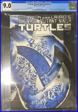 Teenage Mutant Ninja Turtles #2 (1st Appearance of April, 2nd Print) CGC 9.0