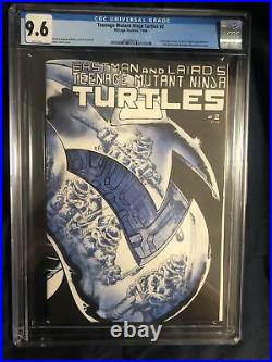 Teenage Mutant Ninja Turtles #2 1st Print CGC 9.6 Rare Minor Case Damage