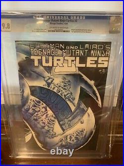 Teenage Mutant Ninja Turtles 2 1st printing CGC 9.8 1st April O'Neil & Mousers