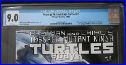 Teenage Mutant Ninja Turtles #2 CGC 9.0 1st print FIRST Mirage 1984 TMNT