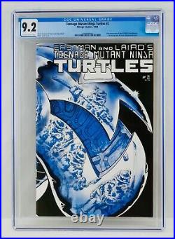 Teenage Mutant Ninja Turtles #2 CGC 9.2 First Printing 1st Print 1984 TMNT Grail
