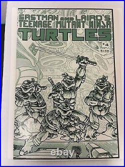 Teenage Mutant Ninja Turtles #2 (CGC 9.4) #3 (CGC 9.2) #4 (NM-). 1st Prints! WP