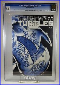 Teenage Mutant Ninja Turtles #2 CGC 9.8 1st Print NM 1984 Mirage TMNT