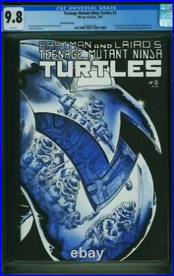 Teenage Mutant Ninja Turtles 2 CGC 9.8 2nd 1st April O'Neil & The Mousers Rare 1