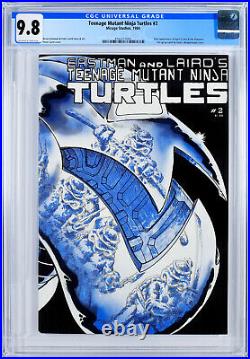 Teenage Mutant Ninja Turtles #2 CGC 9.8 OWW 1984 Mirage Highest Graded
