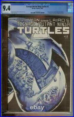 Teenage Mutant Ninja Turtles #2 Cgc 9.4 Ow Pages // 1st Print Kevin Eastman