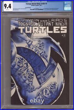 Teenage Mutant Ninja Turtles #2 Eastman Variant 2nd Printing CGC 9.4 1985