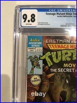Teenage Mutant Ninja Turtles 2 Secret of the Ooze CGC 9.8 (Only 7 on Census)