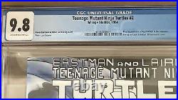 Teenage Mutant Ninja Turtles #2 first print CGC 9.8 1984 comic