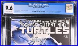 Teenage Mutant Ninja Turtles #2 orig 1984 1st pr CGC 9.6 NM+ OWithW 1st app April