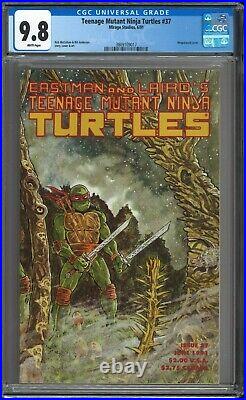 Teenage Mutant Ninja Turtles #37 CGC 9.8 Wraparound Cover