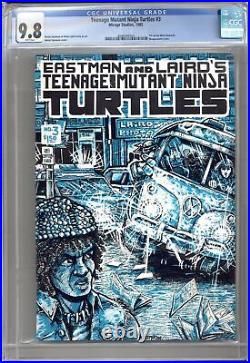 Teenage Mutant Ninja Turtles #3A Eastman 1st Printing CGC 9.8 1985 4096285004