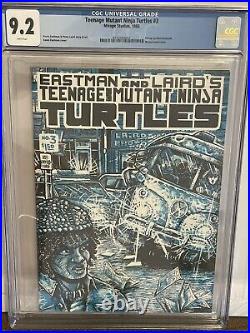 Teenage Mutant Ninja Turtles #3 (1985) Cgc Grade 9.2 1st Print Eastman Laird
