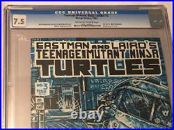 Teenage Mutant Ninja Turtles #3 1st First Print 1985 Mirage CGC Graded 7.5