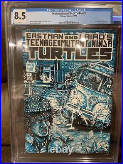 Teenage Mutant Ninja Turtles #3 1st Print CGC 8.5