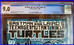 Teenage Mutant Ninja Turtles #3 CGC 9.0 White Pages First Print TMNT Mirage 1985