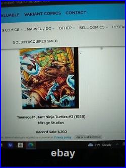 Teenage Mutant Ninja Turtles #3, CGC 9.4, Second Printing, 11/88, 