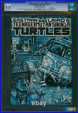 Teenage Mutant Ninja Turtles #3? CGC 9.8 DOUBLE COVER ERROR? TMNT Mirage 1985