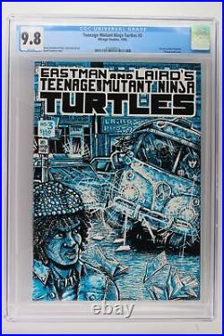 Teenage Mutant Ninja Turtles #3 Mirage 1985 CGC 9.8 Wraparound Cover