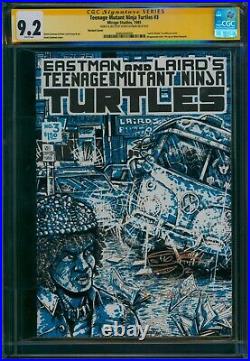 Teenage Mutant Ninja Turtles #3 VARIANT COVER? CGC 9.2 EASTMAN SKETCH? 1985