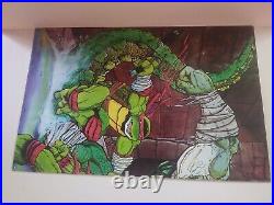 Teenage Mutant Ninja Turtles #45 Mt 9.8 Cgc Berger Story Cover And Art Leatherhe