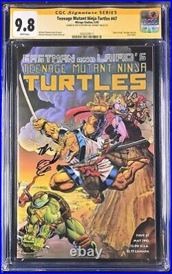 Teenage Mutant Ninja Turtles #47 Mirage Studios CGC SS 9.8 signed Dooney