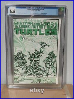 Teenage Mutant Ninja Turtles #4 1st Print Cgc 6.5 1985 Mirage Studios