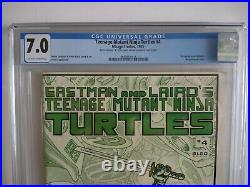 Teenage Mutant Ninja Turtles #4 CGC 7.0 Signed by Eastman and Laird