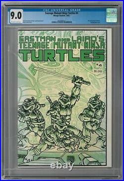 Teenage Mutant Ninja Turtles #4 CGC 9.0 1st print 1985