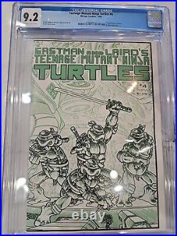 Teenage Mutant Ninja Turtles #4 CGC 9.2 1st Print 4th appearance 1985 Mirage
