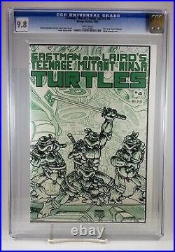 Teenage Mutant Ninja Turtles #4 CGC 9.8 1st Print NM 1985 Mirage TMNT