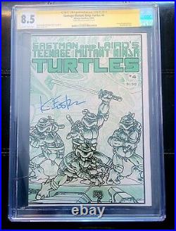 Teenage Mutant Ninja Turtles #4 CGC Signature Series 8.5 Kevin Eastman 1985