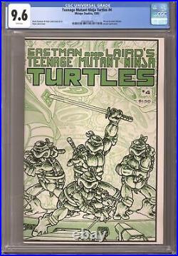 Teenage Mutant Ninja Turtles #4 Eastman 1st Printing CGC 9.6 1985 4335161004