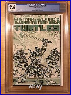 Teenage Mutant Ninja Turtles #4 First Printing 9.6 CGC Grading