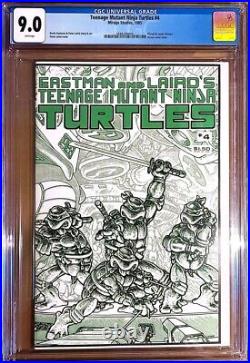 Teenage Mutant Ninja Turtles #4 (Mirage Studios 1985) CGC 9.0 First Printing