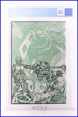 Teenage Mutant Ninja Turtles #4 Mirage Studios 1985 CGC 9.2 Jason Sklaver art