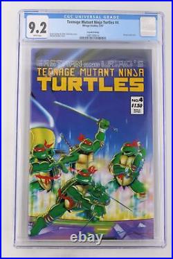 Teenage Mutant Ninja Turtles #4 Mirage Studios 1987 CGC 9.2 Variant 2nd Print