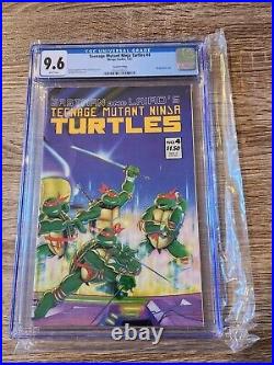 Teenage Mutant Ninja Turtles #4 Mirage Studios 1987 CGC 9.6 NM 2nd print WOW